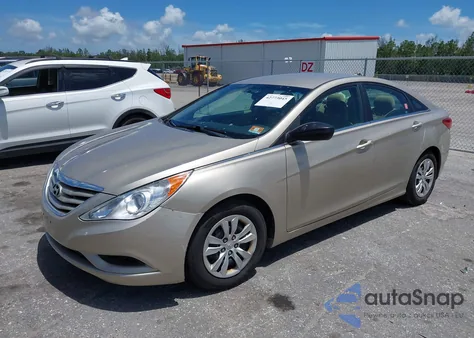 2011 Hyundai Sonata Gls из США, поврежденный, VIN 5NPEB4ACXBH210207